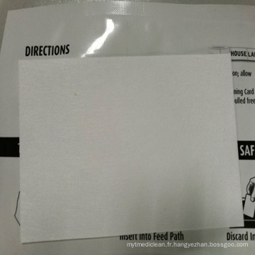 Cartes de nettoyage d&#39;imprimantes de billets sans argent